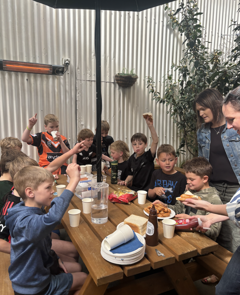 Kids enjoying Mega Air holiday programme activities