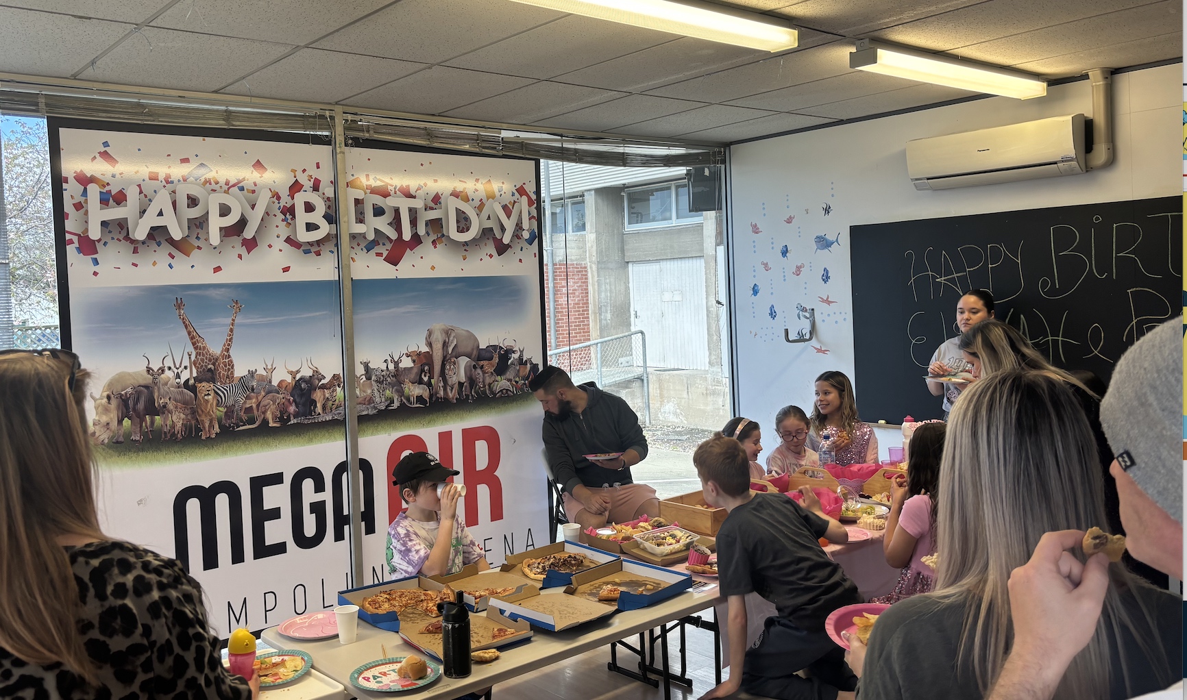 Best kids birthday party idea in Christchurch – trampoline fun at Mega Air